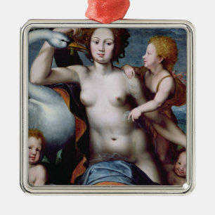 Leda und der Schwan Ornament Aus Metall