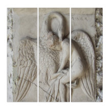 Leda und die Swan Triptychon