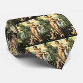 Leda und die Swan von Leonardo da Vinci Krawatte (Gerollt)