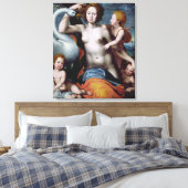 Leda und Swan Leinwanddruck (Insitu (Schlafzimmer))