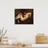 Leda und Swan Poster (Küche)