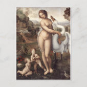 Leda und Swan Postkarte (Vorderseite)