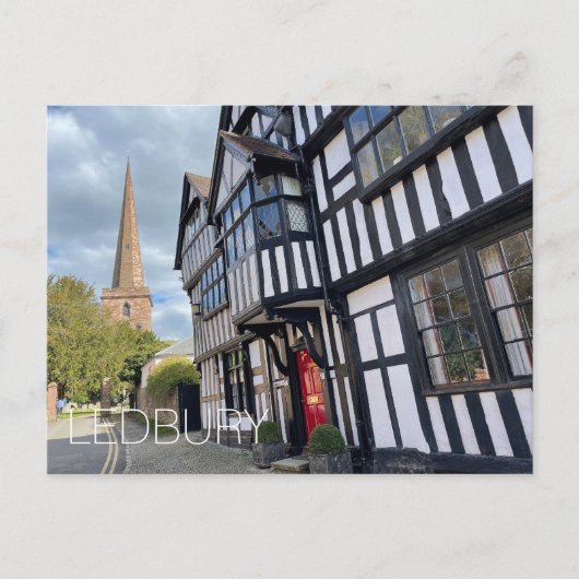 Ledbury Feiertagspostkarte (Vorderseite)