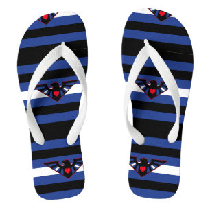 Leder Adler Stolz Badesandalen