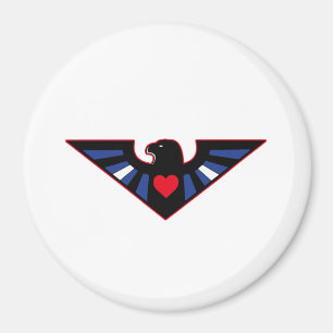 Leder Adler Stolz Magnet
