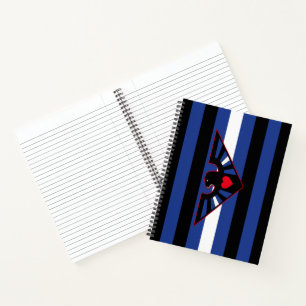Leder-Adler-Stolzflagge Notizblock