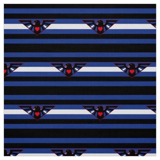 Leder-Adler-Stolzflagge Stoff (Muster)