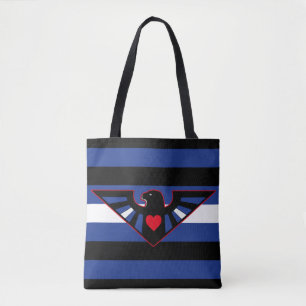 Leder-Adler-Stolzflagge Tasche