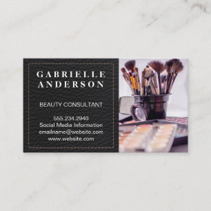 Leder   Beauty Fashion Stylist Visitenkarte
