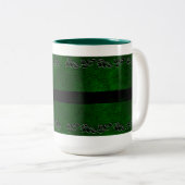 Leder & Belt Rich Green Coffee Tasse (VorderseiteRechts)
