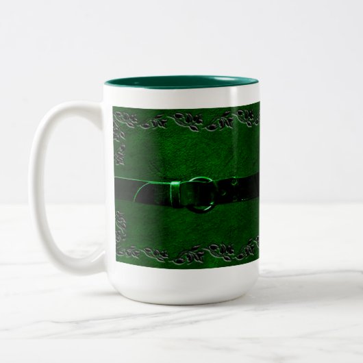 Leder & Belt Rich Green Coffee Tasse (Links)