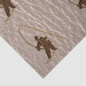 Leder-Blick Fischer weich Seidenpapier (Detail)