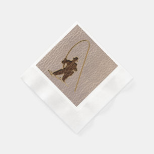 Leder-Blick Fischer weich Serviette