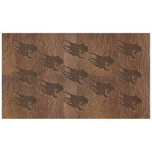 Leder-Blick Pferd Tischdecke (Vorderseite (Horizontal))