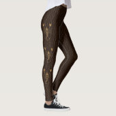Leder-Blick Skorpion Leggings (Rechts)