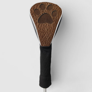 Leder-Blick Tatze Golf Headcover