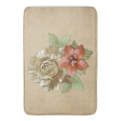 Leder-Blume und Wildlederkunst Badematte (Vorderseite Vertikal)