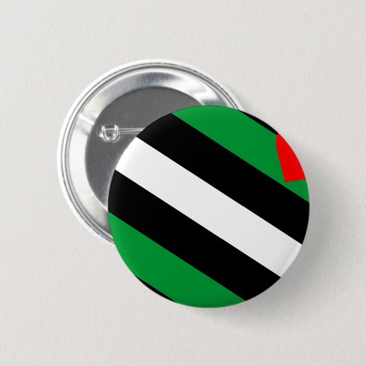 Leder Boi Stolzflagge Button (Vorne & Hinten)