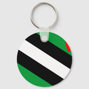 Leder Boi Stolzflagge Schlüsselanhänger