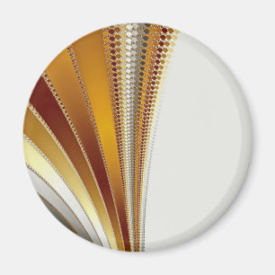 Leder - Fraktal Magnet