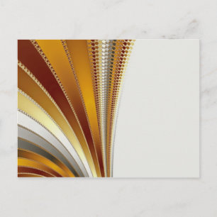 Leder - Fraktal Postkarte