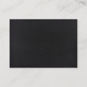 Leder | Führungskraft Visitenkarte (Rückseite)