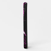 Leder Jacket Pink Monogramm iPhone 5 Fall Case-Mate iPhone Hülle (Hinten/Links)
