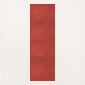 Leder-Lederansicht für rote Imitate - benutzerdefi Yogamatte (Vorderseite)