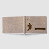 Leder-Look Fisherman Soft Gästebuch (Voll)