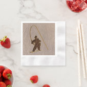 Leder-Look Fisherman Soft Serviette (Beispiel)