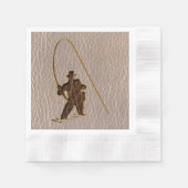 Leder-Look Fisherman Soft Serviette (Vorderseite)