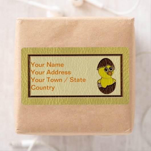 Leder-Look Osterhühnchen (Insitu)