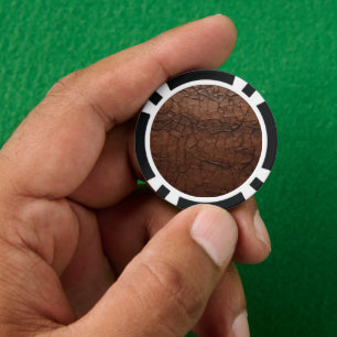 Leder-Look Pokerchips