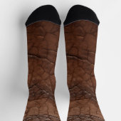 Leder-Look Socken (Oben)