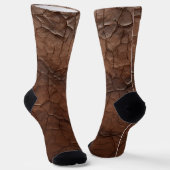 Leder-Look Socken (Gewinkelt)