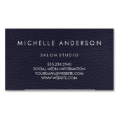 Leder Magnetische Visitenkarte (Vorderseite)