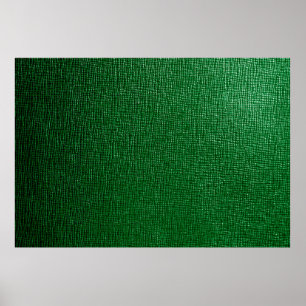 Leder mit abstraktem Muster in grüner Farbe. Abst Poster