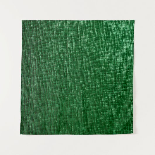 Leder mit abstraktem Muster in grüner Farbe. Abst Wandteppich (Vorderseite)