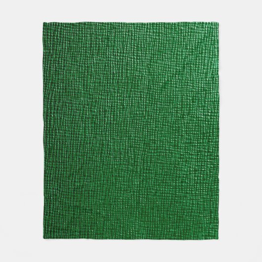 Leder mit abstraktem Muster in grüner Farbe. Abstr Fleecedecke (Vorderseite)