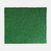 Leder mit abstraktem Muster in grüner Farbe. Abstr Fleecedecke (Vorderseite (Horizontal))