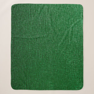 Leder mit abstraktem Muster in grüner Farbe. Abstr Sherpadecke