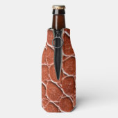 Leder Muster Flaschenkühler (Flasche Rückseite)
