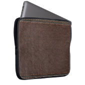 Leder-Neopren-Laptop-Sieb Laptopschutzhülle (Vorne Rechts)