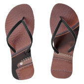 Leder ohne Reißverschluss Badesandalen (Fußbett)