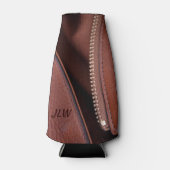 Leder ohne Reißverschluss mit individuell einstell Flaschenkühler (Vorderseite)