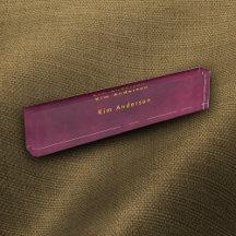 Leder-Optik Marine Rot Anpassbar