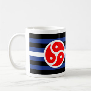 Leder-Praxis-Stolzflagge Kaffeetasse