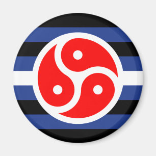 Leder-Praxis-Stolzflagge Magnet