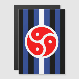 Leder-Praxis-Stolzflagge Magneteinladung