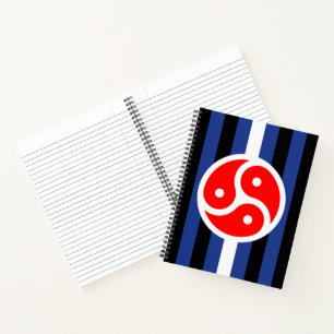 Leder-Praxis-Stolzflagge Notizblock